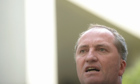 Barnaby Joyce announcing live export is back on with Egypt.