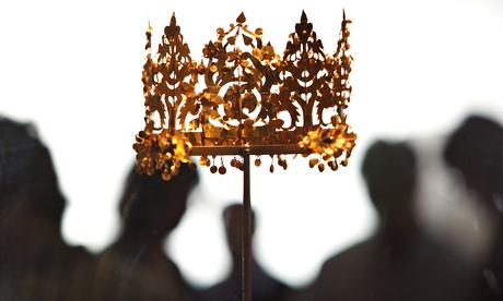 A crown from the British Museum's Afghanistan exhibition