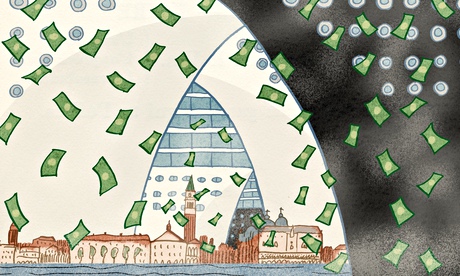 Satoshi Kambayashi illustration for a Venice 