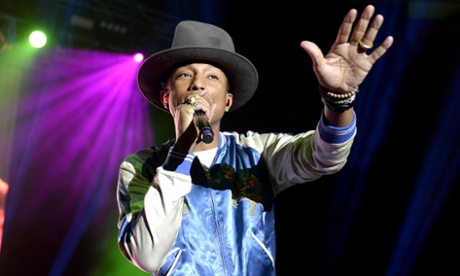 Pharrell Williams performs in Brisbane, Australia.