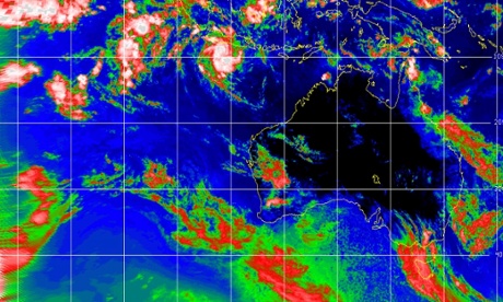 Weather patterns around Australia on 21 March 2014.