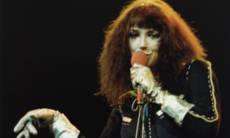Kate Bush performing at Hammersmith Odeon in 1979