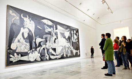 guernica picasso sofia reina madrid painting museum great historical ever works paintings greatest 1937 alamy photograph bombing choose board paint
