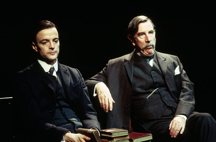 Stoppard: Paul Rhys and John Wood Performing in The Invention of Love