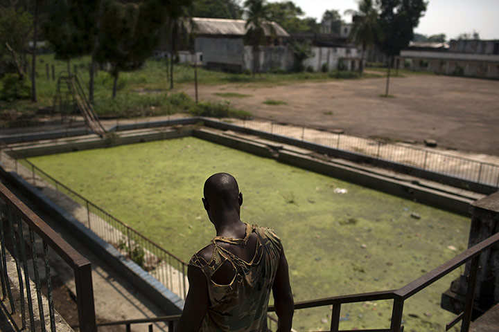 20 Photos: A former soldier at the crumbling palace of the late Jean-Bedel Bokassa