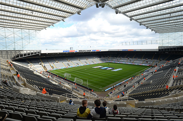 saturday roundup: Fans inside St James Park