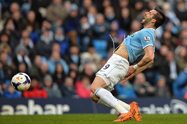 saturday round up: Negredo's reaction