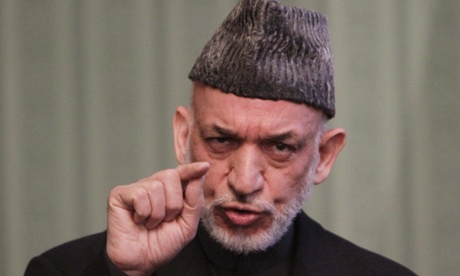 Afghan President Hamid Karzai, who has said that 