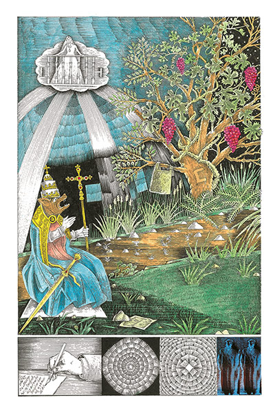  The Mookse and the Gripes, from Finnegans Wake: John Vernon Lord 2014