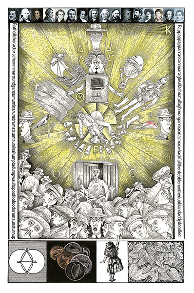 The Tavern, from Finnegans Wake: John Vernon Lord 2014