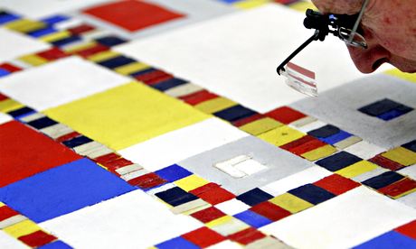 Victory Boogie Woogie by Mondrian