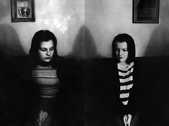 Big Picture - Mothers: black and white photo of mother and daughter