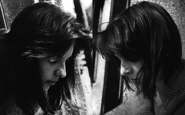 Big Picture - Mothers: black and white photo of mother and daughter