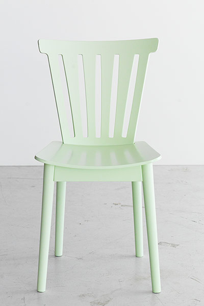 Homes - Wishlist: green dining chair