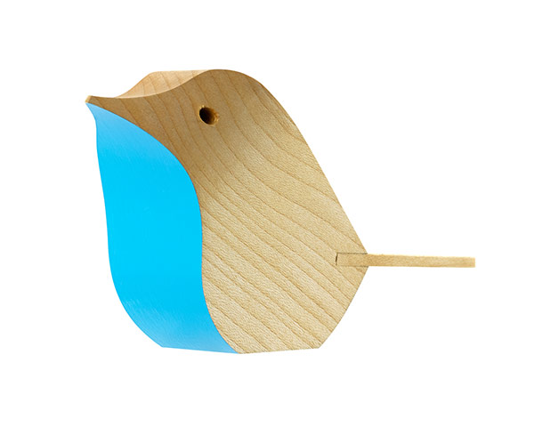 Homes - Wishlist: wooden blue bird