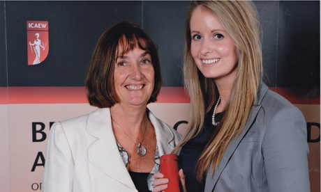 Rachel Baxter with her mother Helen