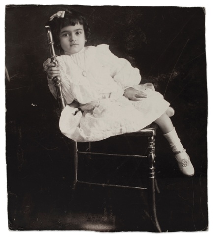 Frida at the Age of Five, Anonymous, 1912.