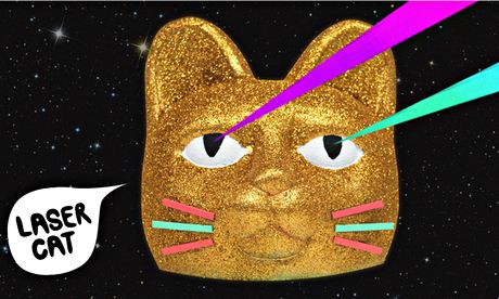 Laser Cat by Hungry Castle