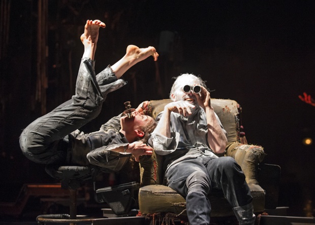 Katell Le Brenn and James Thierree.