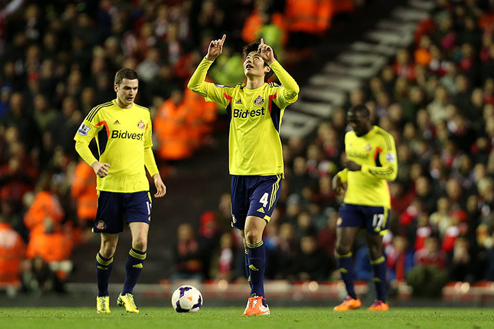 Liverpool Sunderland: Sung-Yeung Ki 