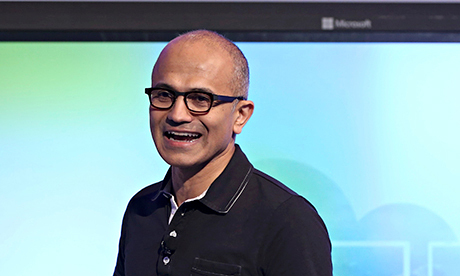 Microsoft CEO Satya Nadella speaks 