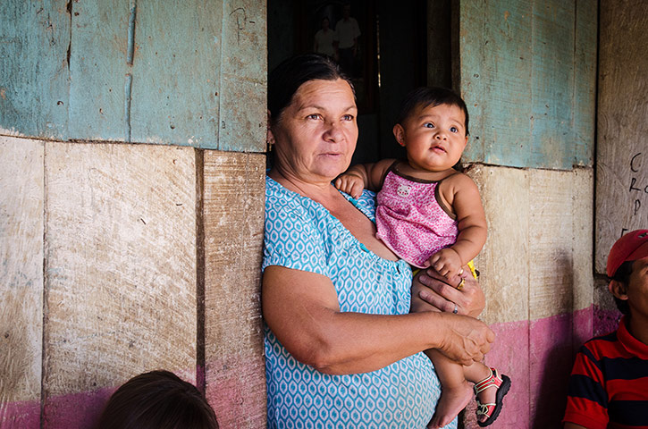 coffee: Small coffee farmer Candida Rosa Pineda
