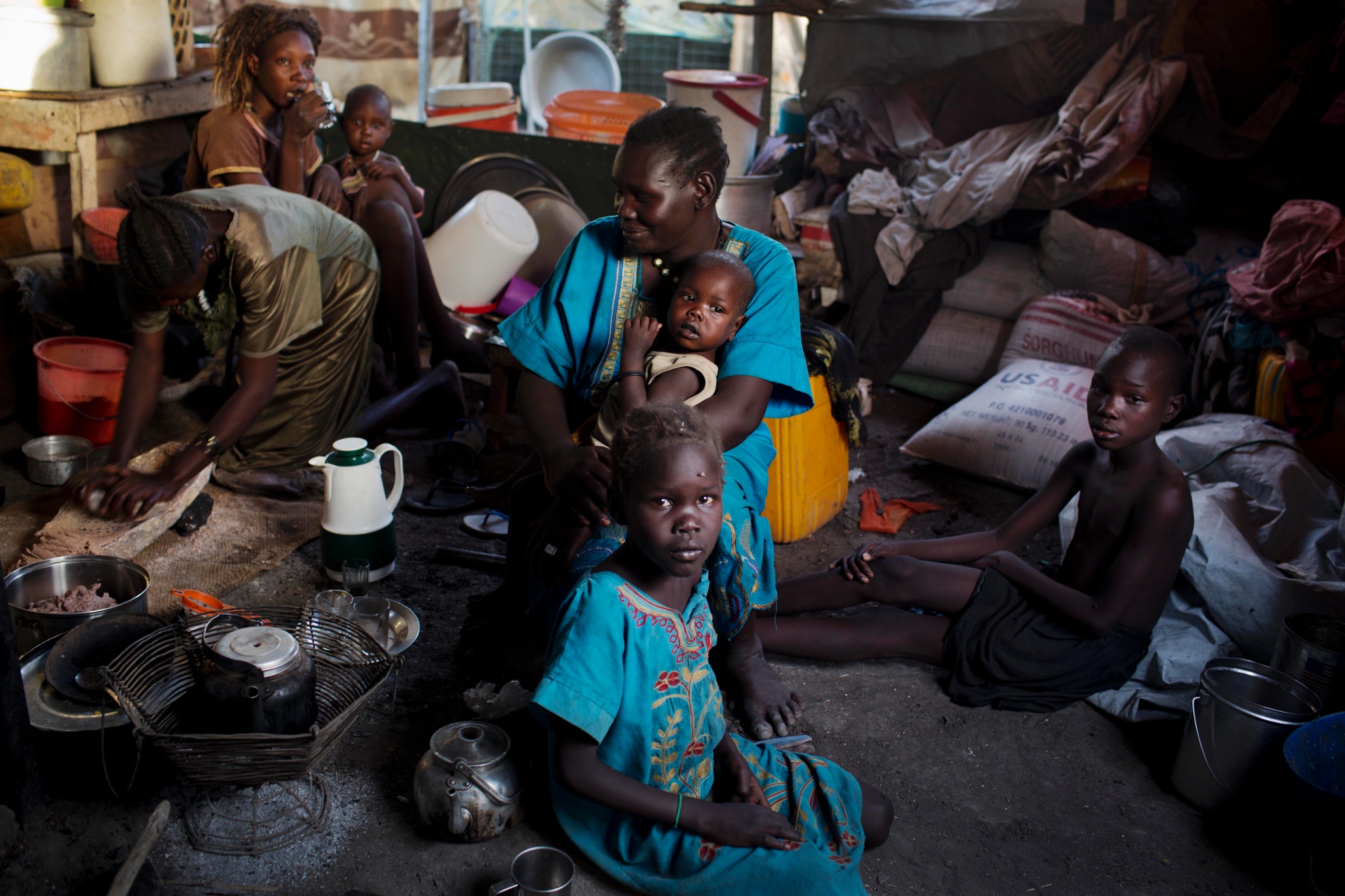 Camp life: South Sudan's displaced families – in pictures | Global