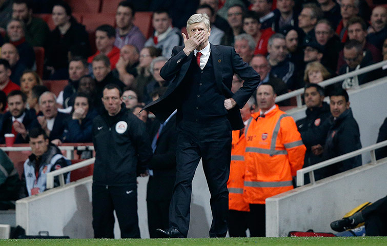 arsenal v manchester city: Arsene Wenger