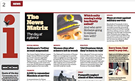 i front page 3 March 2014