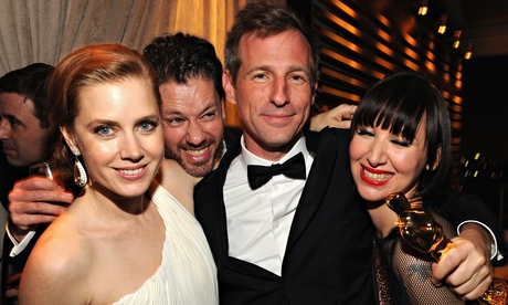 Amy Adams and Spike Jonze at the Vanity Fair party.