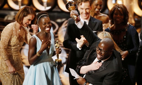 Steve McQueen and Lupita Nyong'o