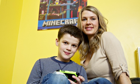 Jane Costello and son Otis