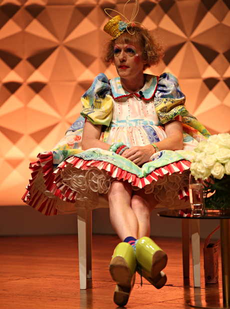 Grayson Perry at the Vogue festival 2014