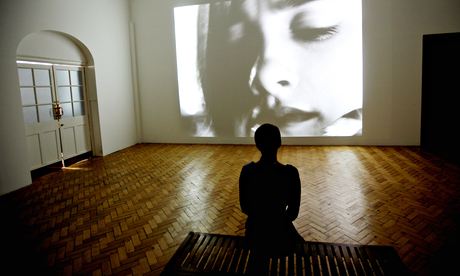 A woman views an installation at Camden Arts Centre