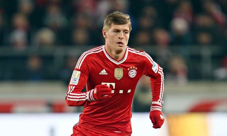 Bayern Munich's Toni Kroos