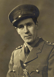 Jerry Roberts in uniform.