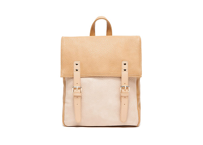 20 of the best rucksacks: Best rucksacks - vintage style cream and tan by Need Supply