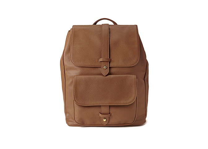 20 of the best rucksacks: Best rucksacks - brown faux leather bag by Forever 21