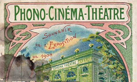 Poster for Phono Cinema theatre Paris 1900