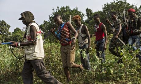 anti-balaka-militia-training