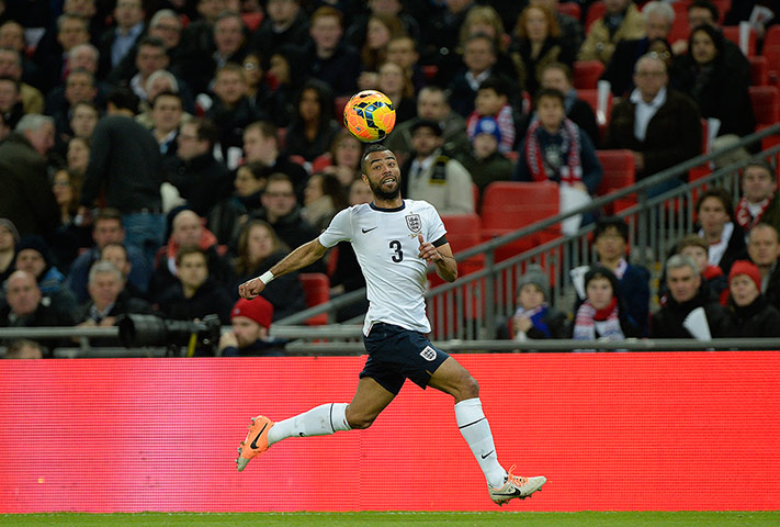 Football...: England v Denmark