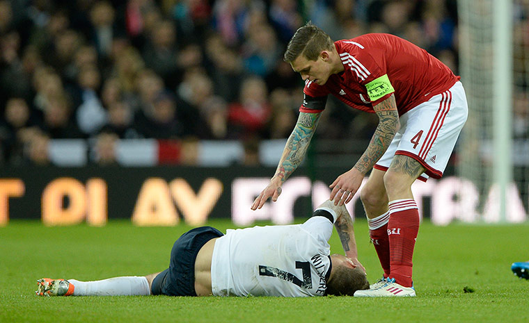 Football,: England v Denmark