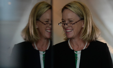 Assistant Health minister Fiona Nash addressed the Lowitja Institute event at Parliament House.