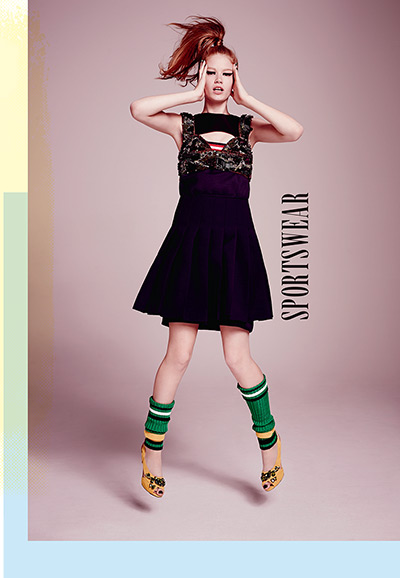 Key looks: sportswear