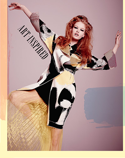 Key looks: art-inspired