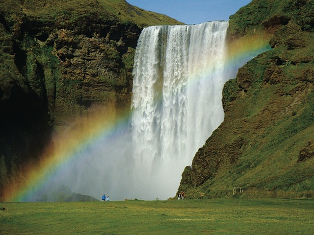 Iceland films: Skógafoss