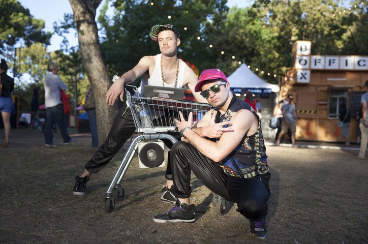 Adelaide Fringe 2014: Circus performers Cian Kinsella and Cormac Mohally, aka Lords of Strut