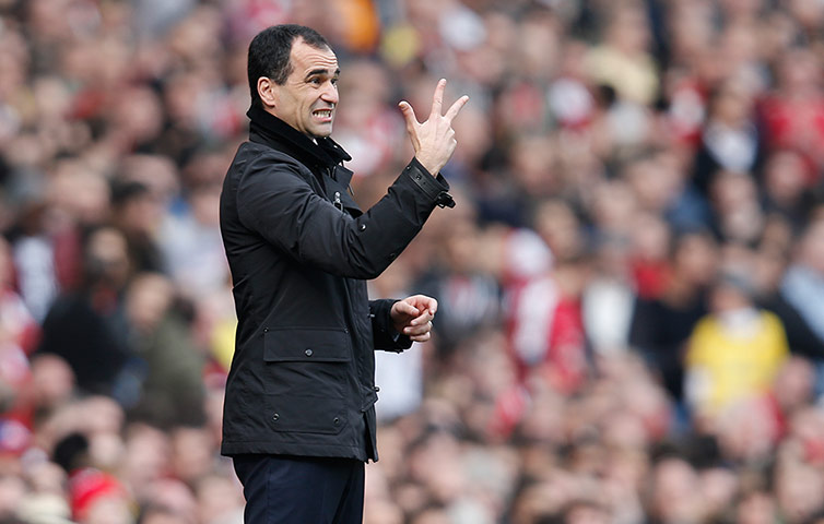 Tom Jenkins Arsenal : Everton manager Roberto Martinez