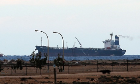 The North Korean-flagged tanker docked at Es Sider.