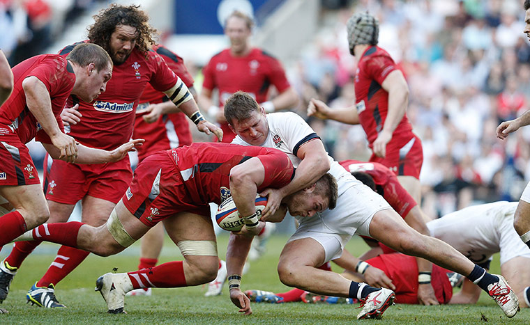 rugby pics: England v Wales